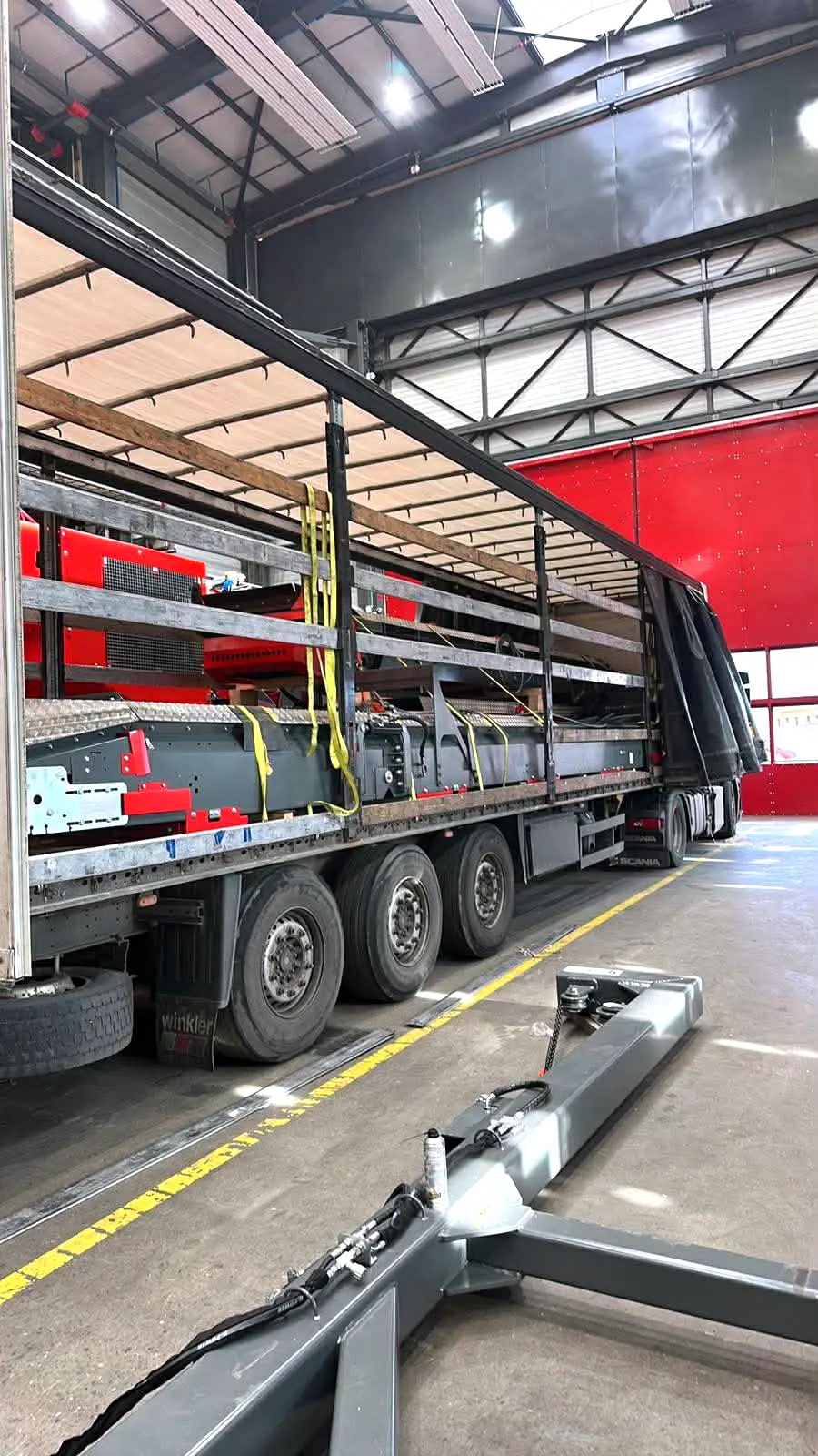 Kamion AR-AL Trans në rrugë europiane